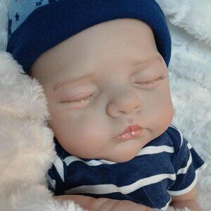 Realistic Sleeping Baby Doll - Reborn Style - Collectors  Kids Toy
